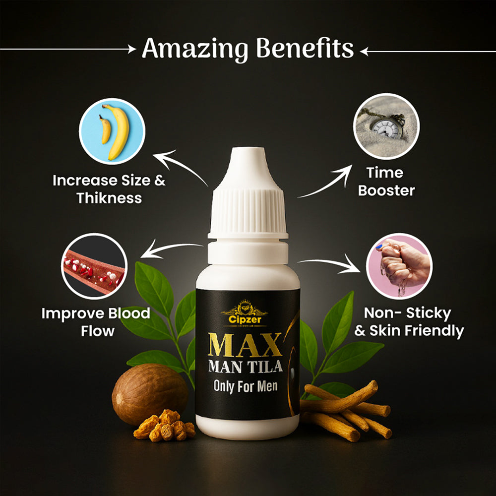 Max Man Tila Oil + 2 Capsule Free