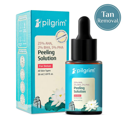 25% AHA, 2% BHA, 5% PHA Peeling Solution || Pilgrim