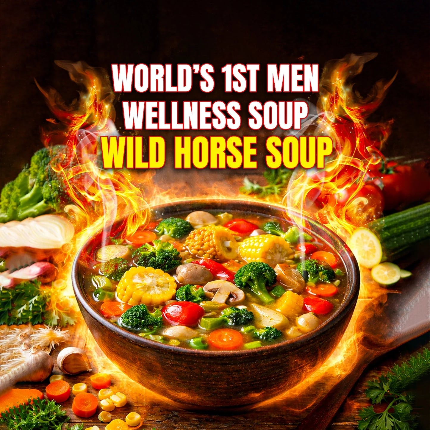Cipzer Wild Horse Plus Mixed Vegetable Wellness Soup