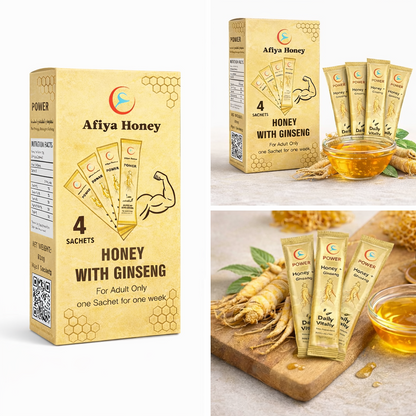 Honey with Gingseng | Imported from UAE