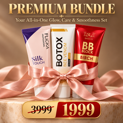 3-in-1 Beauty Bundle ||  Flicka + BB Block Cream + Botox Cream ||