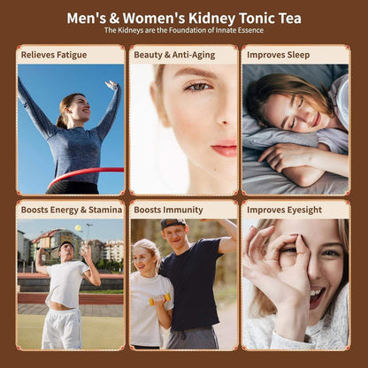 Blended Five Treasure Ginseng Maca Flavor Tea For Men&woman