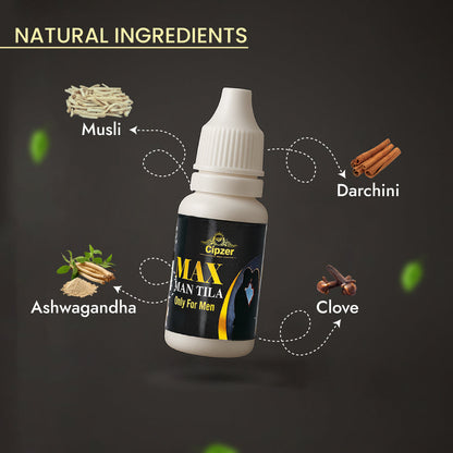 Max Man Tila Oil + 2 Capsule Free