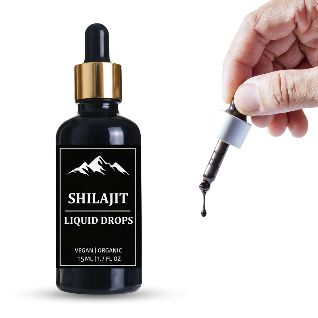 15ml Pure Organic Himalayan Shilajit Liquid Drops