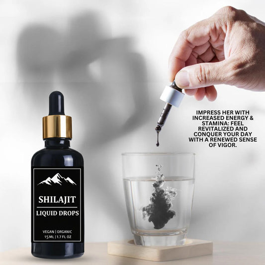15ml Pure Organic Himalayan Shilajit Liquid Drops