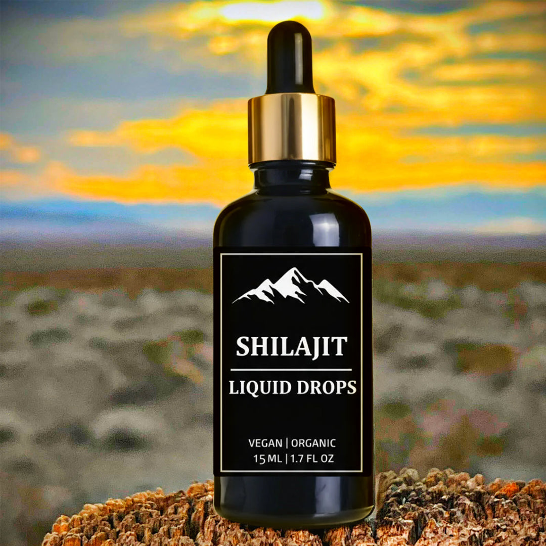 15ml Pure Organic Himalayan Shilajit Liquid Drops