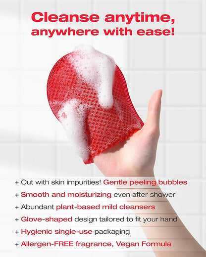 Exfoliating Body Glove | Gentle Cleansing Scrub Mitt
