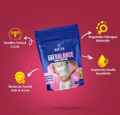 She Balance Herbal Tea -  Balances Hormones | Relieves Cramps|
