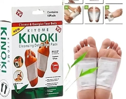Kinoki Detox Foot Pads – Natural Foot Pain Relief Patches