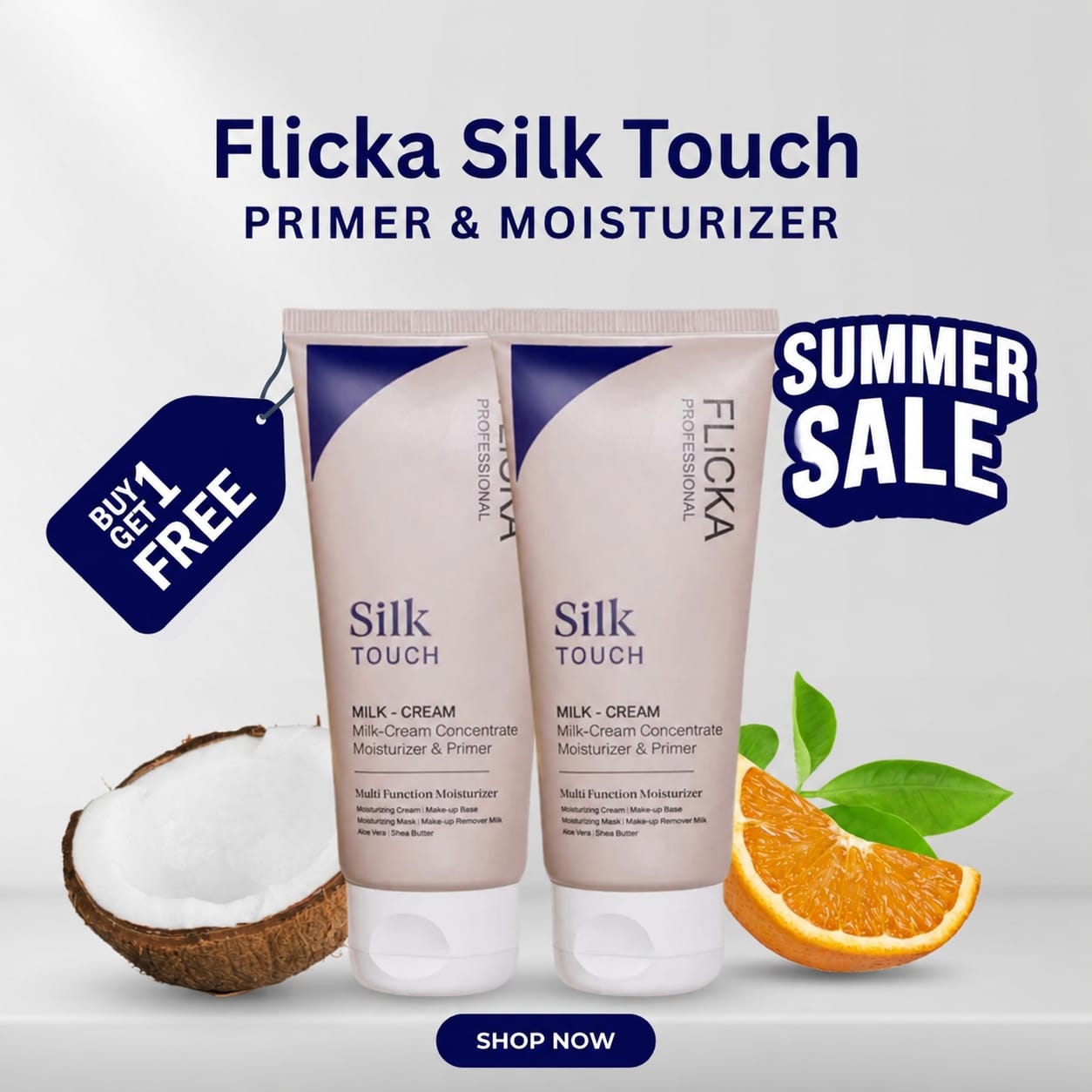 Flicka Silk Touch 3 in 1 | BUY ONE GET ONE FREE SUMMER OFFER